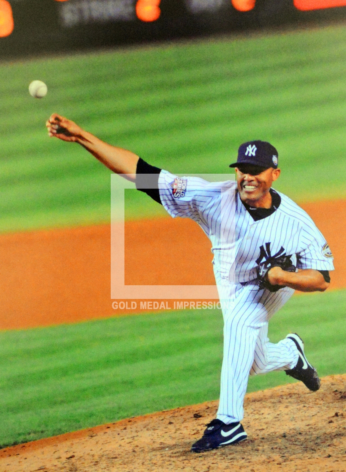 2009 MARIANO RIVERA LAST PITCH OF THE WORLD SERIES