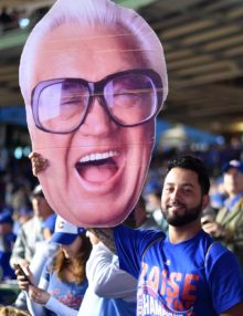 Chicago Cubs loyal fan of Harry Caray