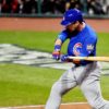 Chicago Cubs outfielder BEN ZOBRIST drives in the go ahead run