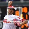 Philadelphia Phillies starting pitcher Vince Velasquez