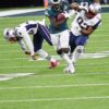 Eagles running back JAY AJAYI runs for a first down