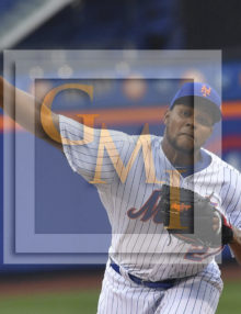 New York Mets closer Jeurys Familia strikes out Marcell Ozuna