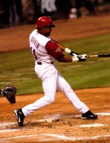 Barry Larkin All Star Game July 2004 - Hall of Fame Inductee 2012
